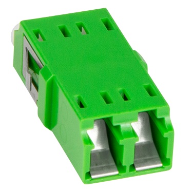 Produktbild MVT 204 004  -  LWL LC-Duplex Kupplung ohne Flansch, mit Laserschutz